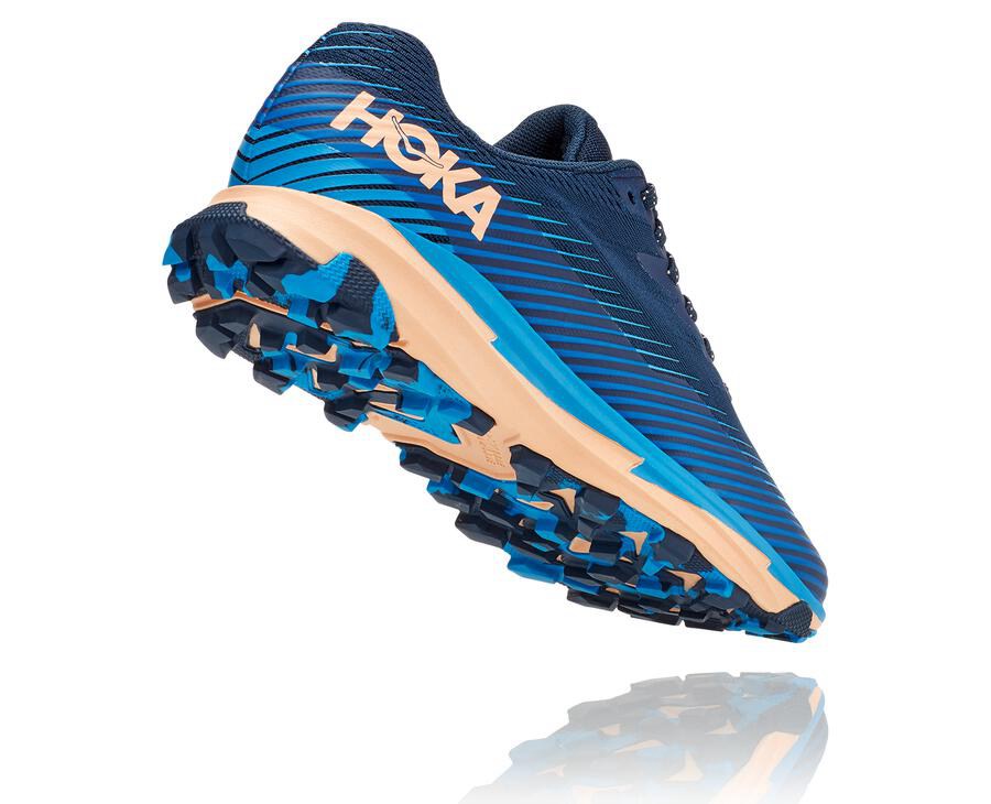 Hoka One One Trailsko Dame - Torrent 2 - Blå - 407695VLQ